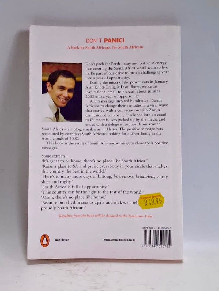 Knott-Craig, Alan - DON'T PANIC:A BOOK BY SOUTH AFRICANS, FOR SOUTH AFRICANS