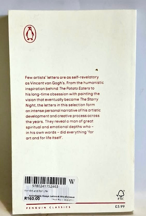 Van Gogh, Vincent - FOR ART & FOR LIFE