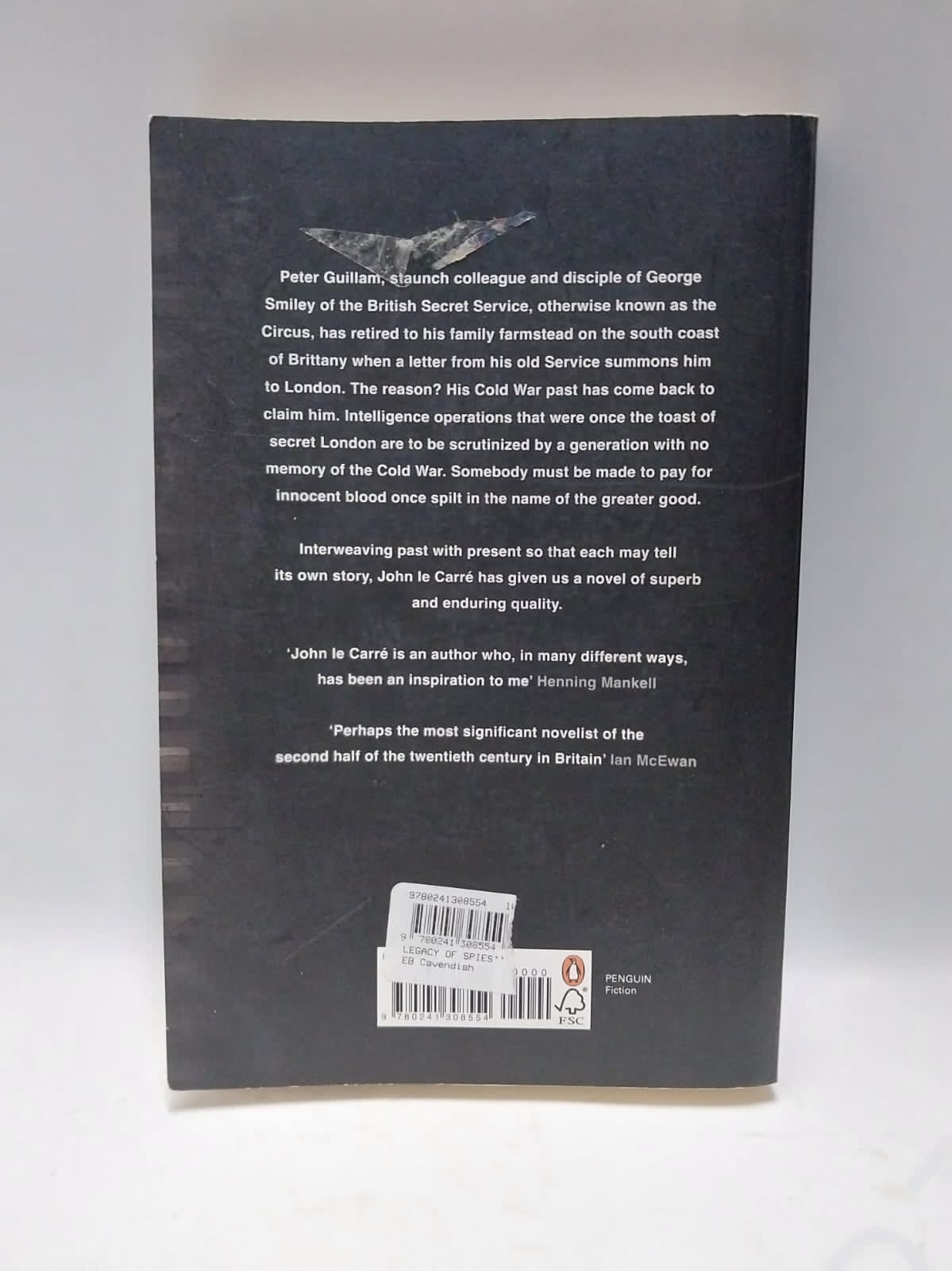 leCarré, John - A LEGACY OF SPIES