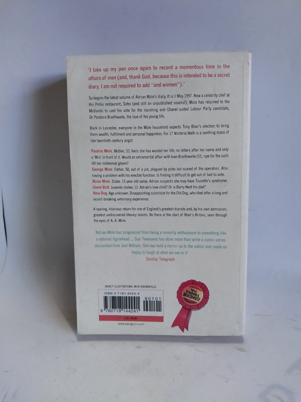 Townsend, Sue - THE CAPPUCCINO YEARS