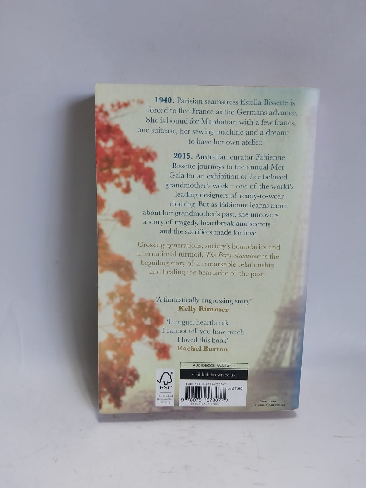 Lester, Natasha - THE PARIS SEAMSTRESS