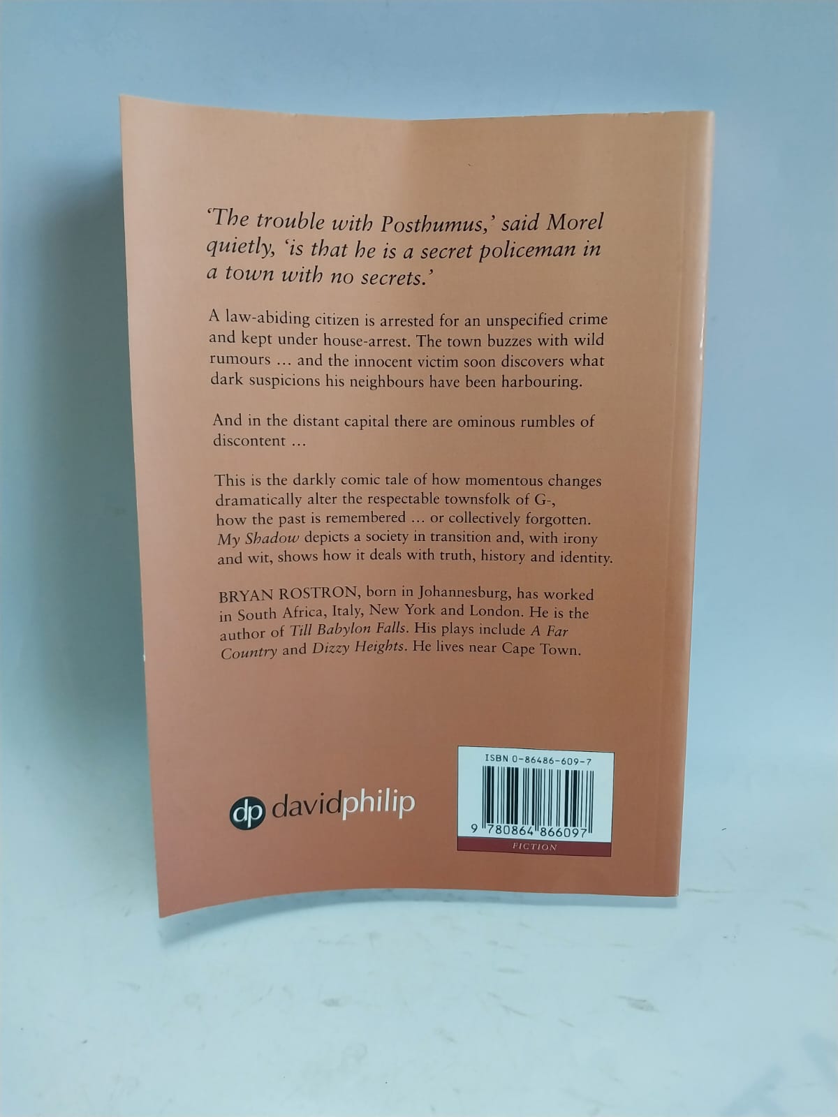 Rostron, Bryan - MY SHADOW