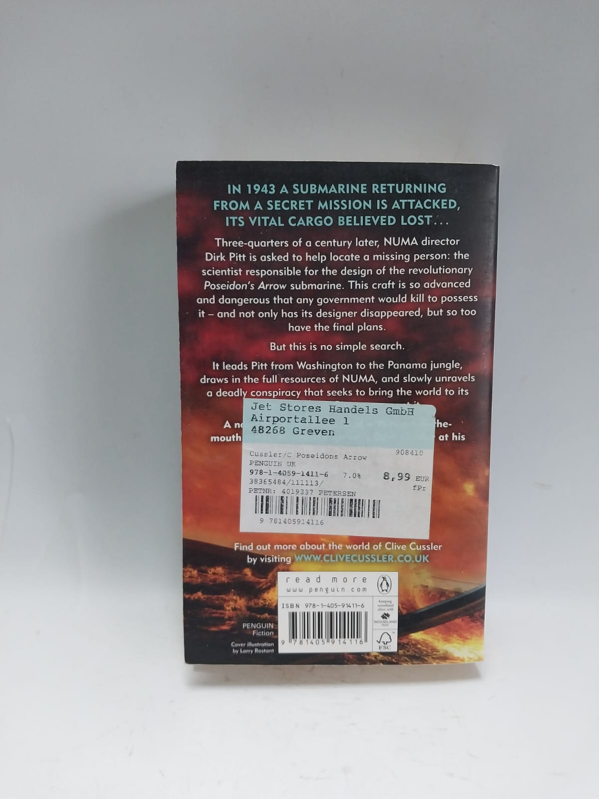 Cussler, Clive - POSEIDON'S ARROW