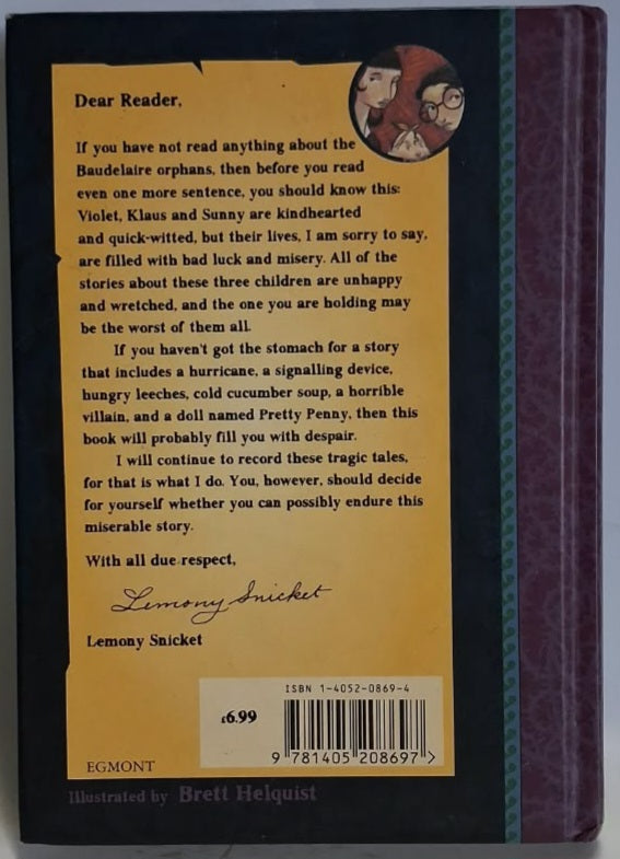 Snicket, Lemony - A SERIES OF UNFORTUNATE EVENTS: THE WIDE WINDOW