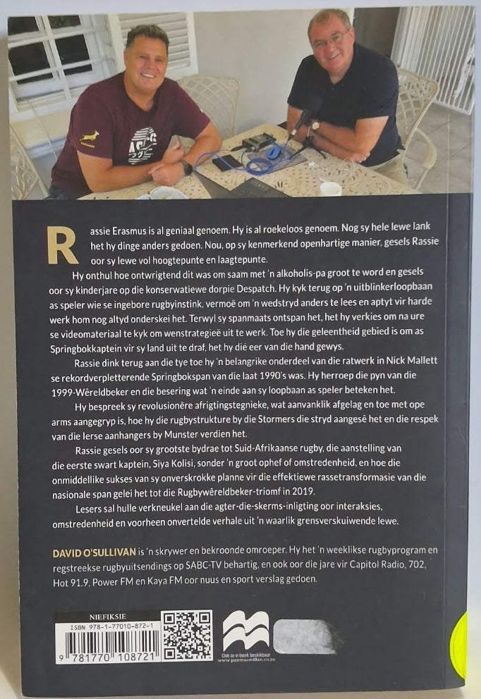 Erasmus, Rassie - RASSIE: STORIES OOR RUGBY EN DIE LEWE