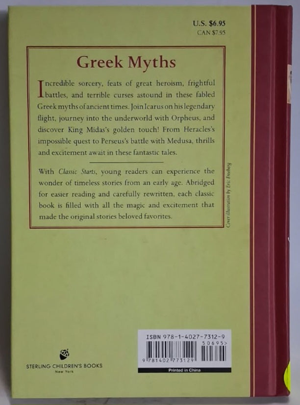 Classic Starts - GREEK MYTHS