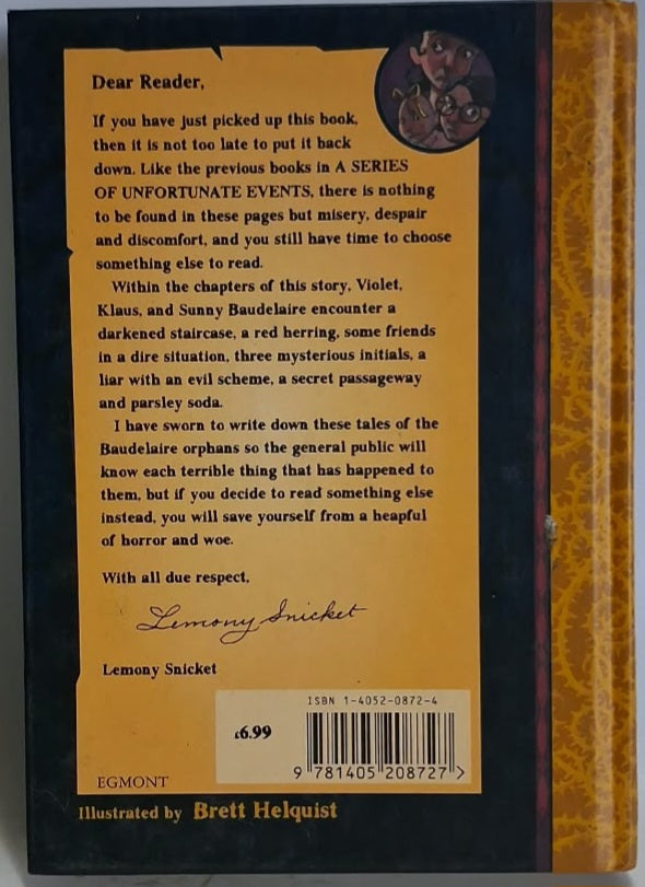 Snicket, Lemony - A SERIES OF UNFORTUNATE EVENTS: THE ERSATZ ELEVATOR