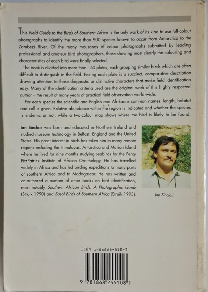 Sinclair, Ian - FIELD GUIDE: BIRDS OF SOUTHERN AFRICA