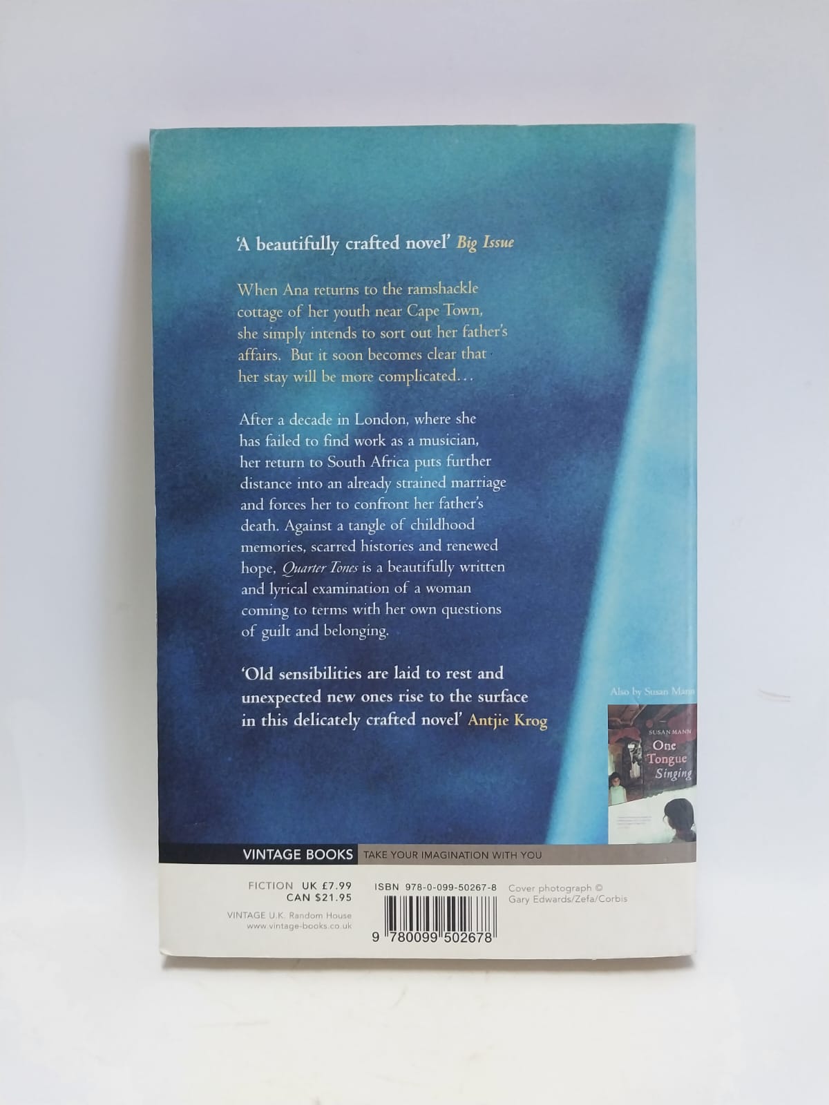 Mann, Susan - QUARTER TONES