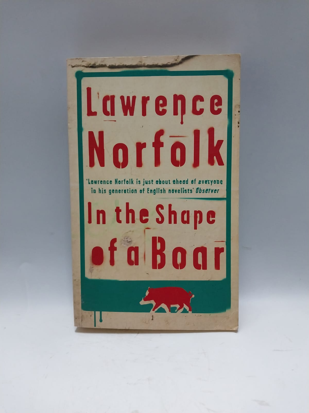 Norfolk, Lawrence - IN THE SHAPE OF A BOAR