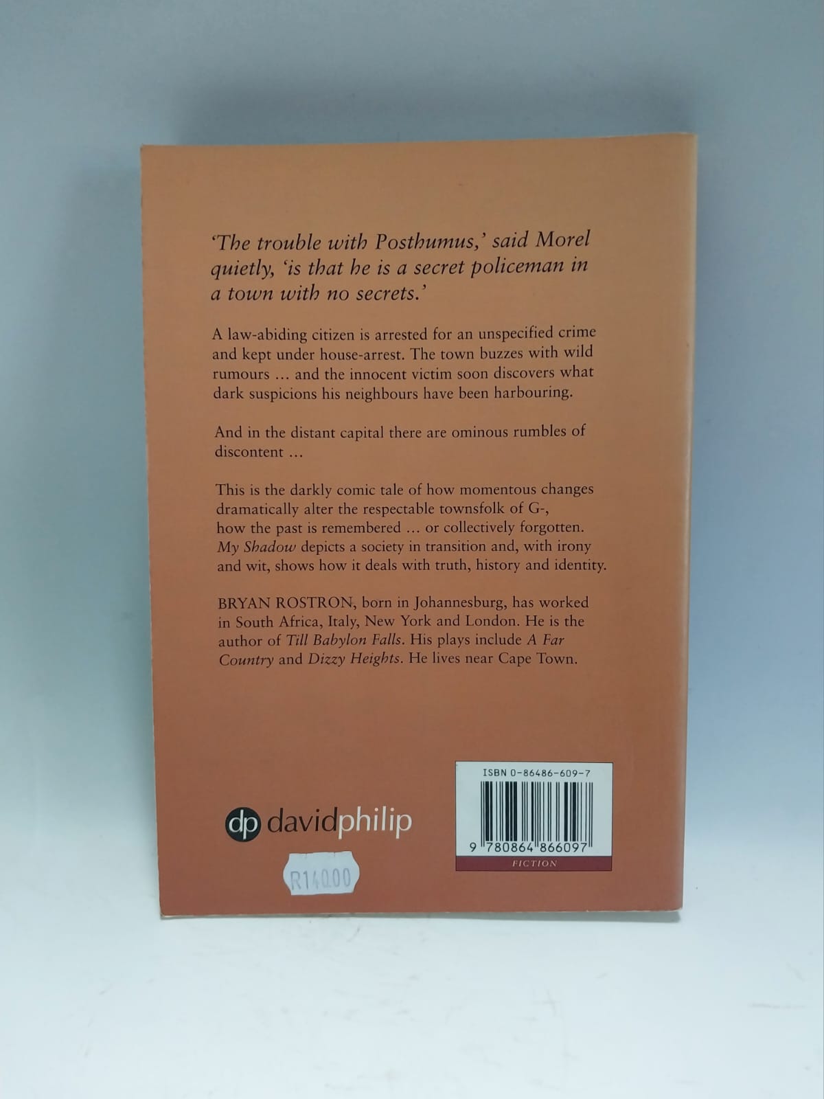 Rostron, Bryan - MY SHADOW