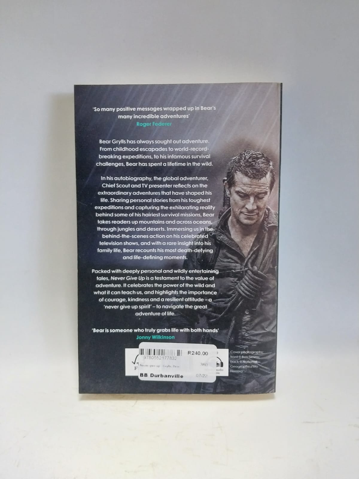 Grylls, Bear - NEVER GIVE UP