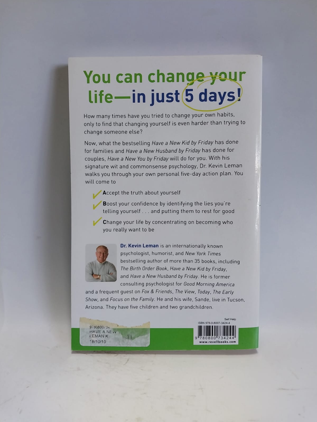 Leman, Kevin - HAVE A NEW YOU BY FRIDAY