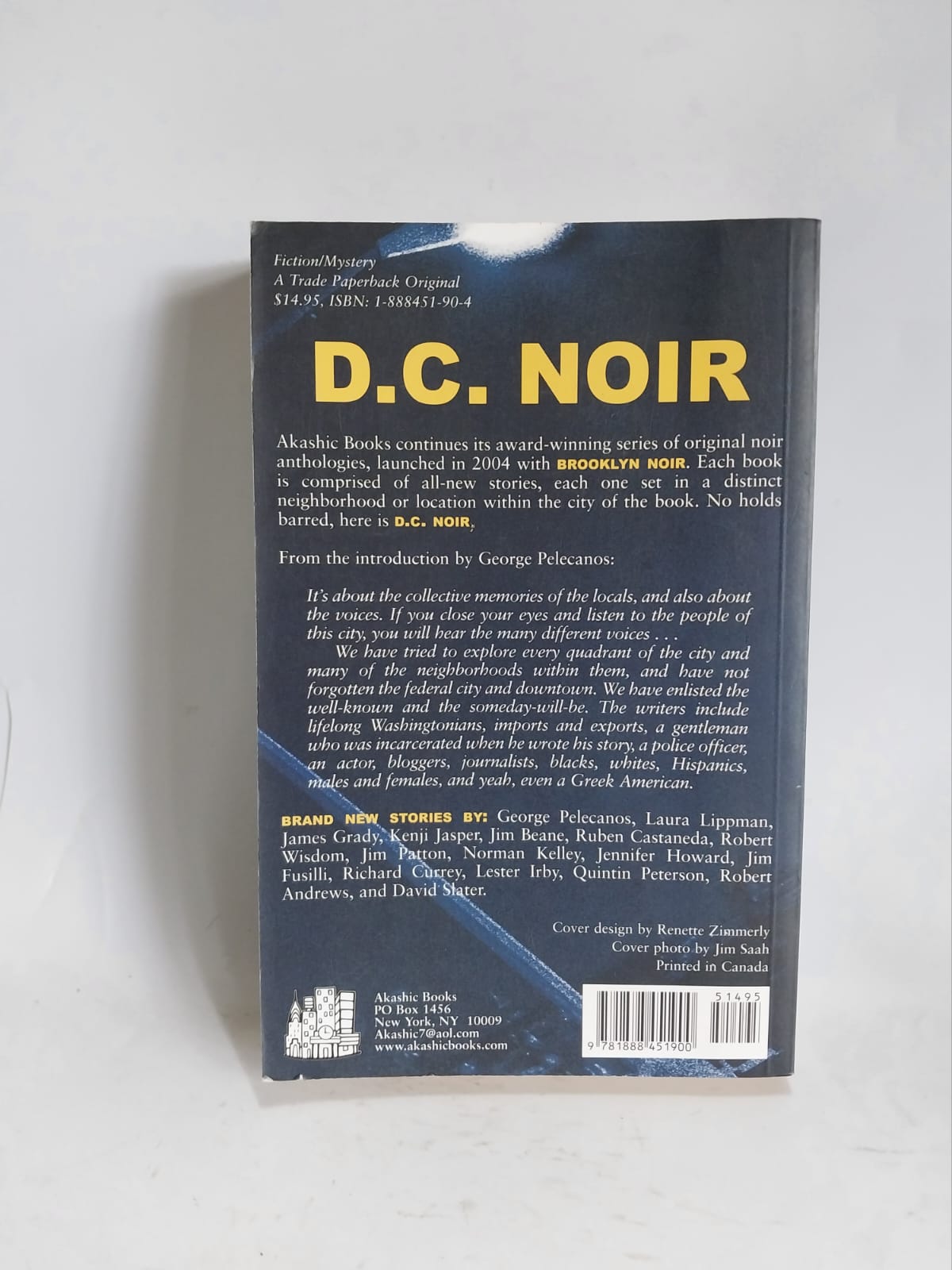 Pelecanos, George - DC NOIR