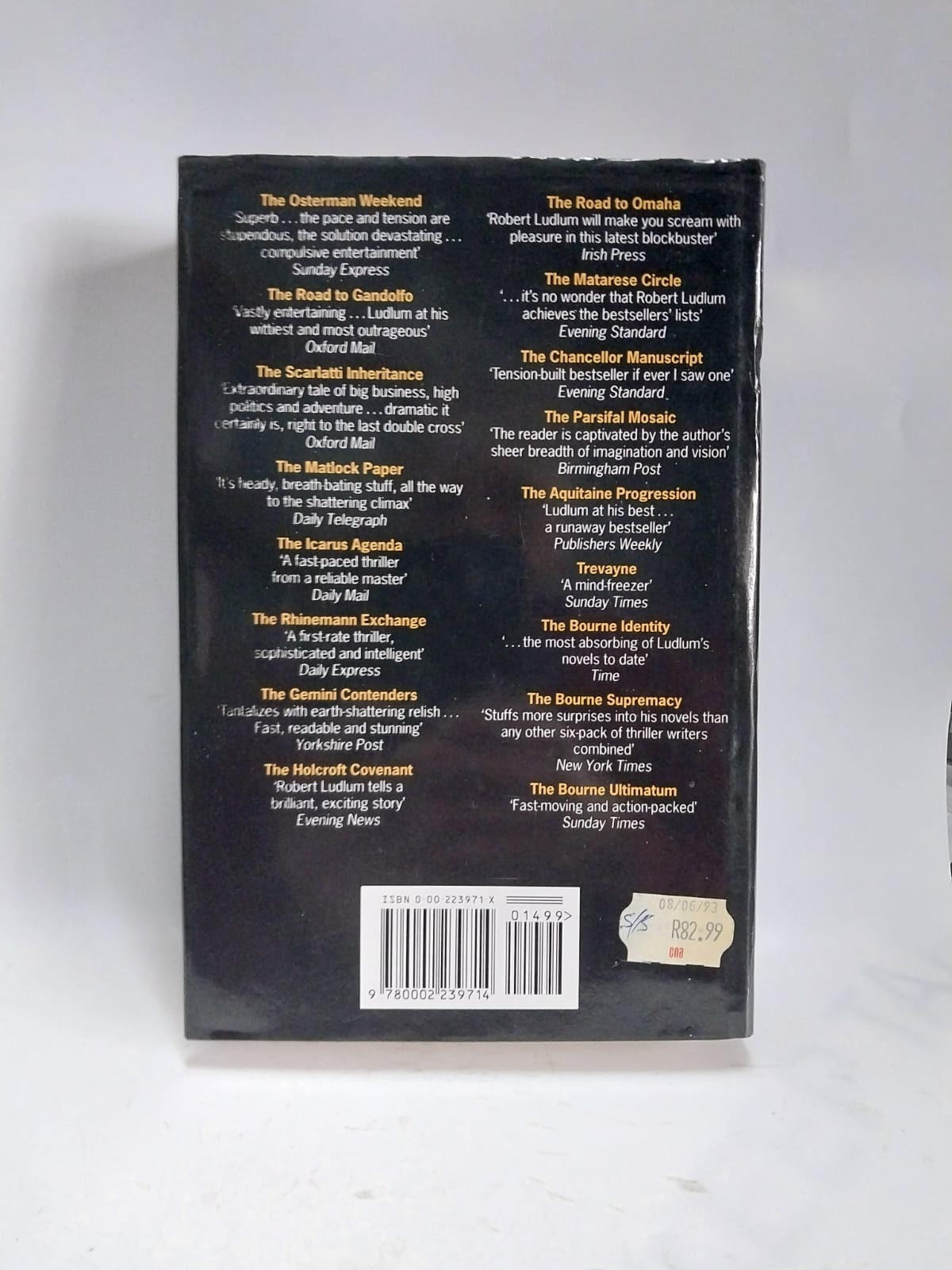 Ludlum, Robert - THE SCORPIO ILLUSION