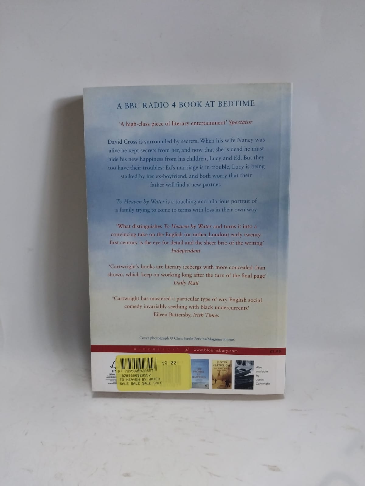 Cartwright, Justin - TO HEAVEN BY WATER