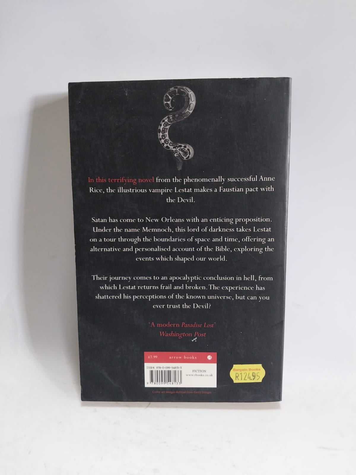 Rice, Anne - MEMNOCH: THE DEVIL