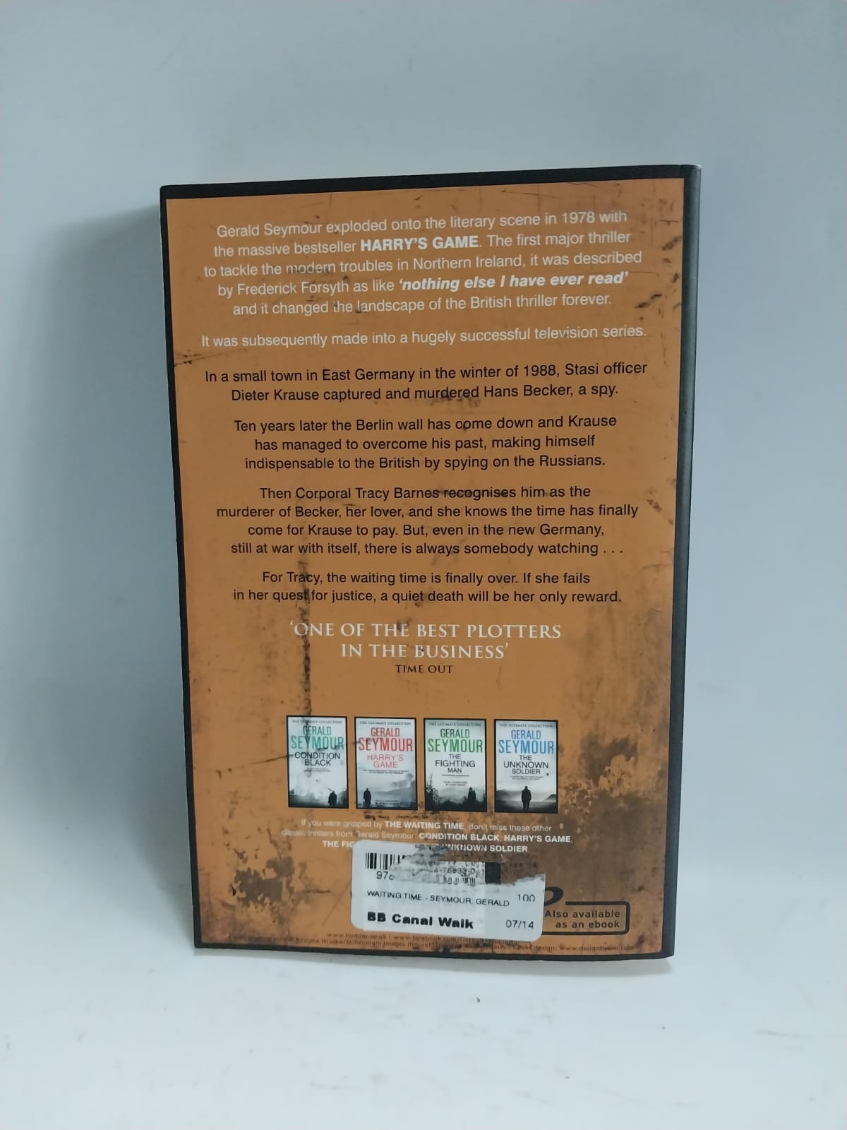 Seymour, Gerald - THE WAITING TIME