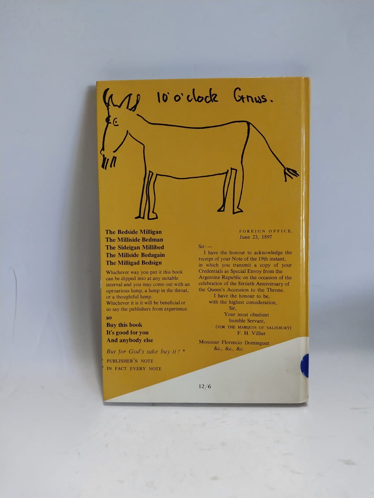 Milligan, Spike - THE BEDSIDE MILLIGAN