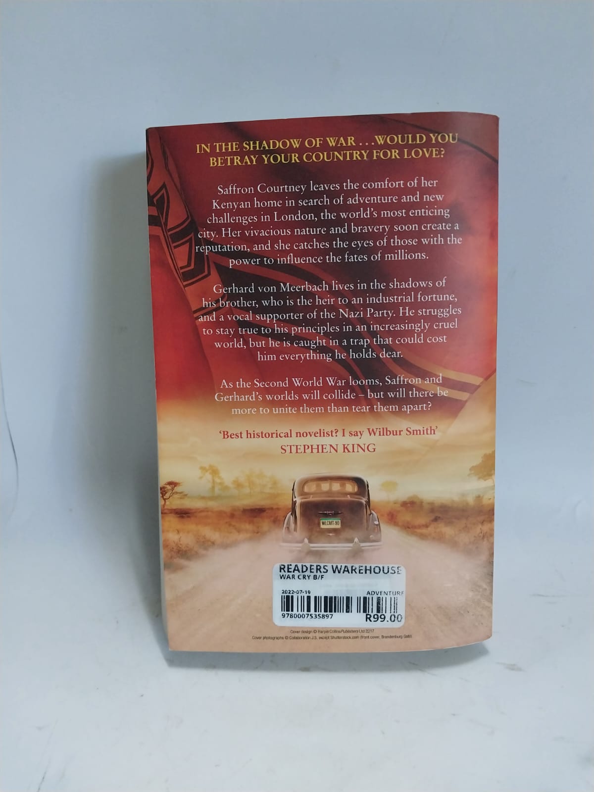 Smith, Wilbur - WAR CRY