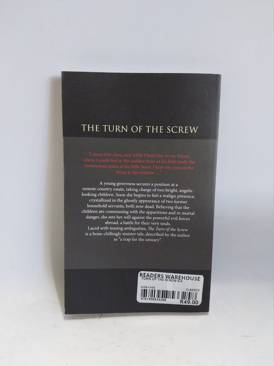 James, Henry - THE TURN OF THE SCREW