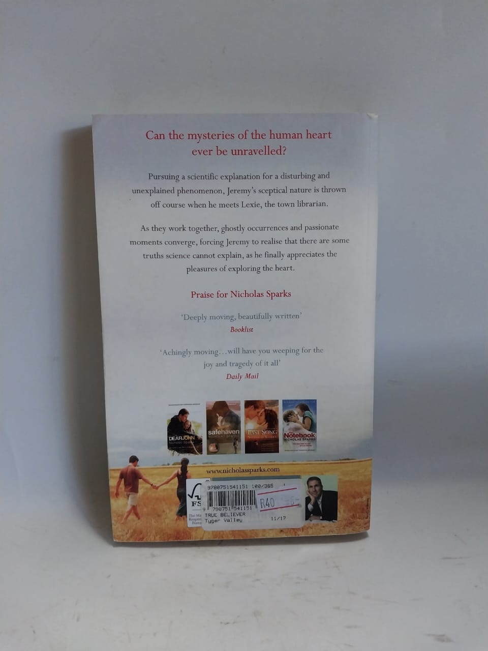 Sparks, Nicholas - TRUE BELIEVER