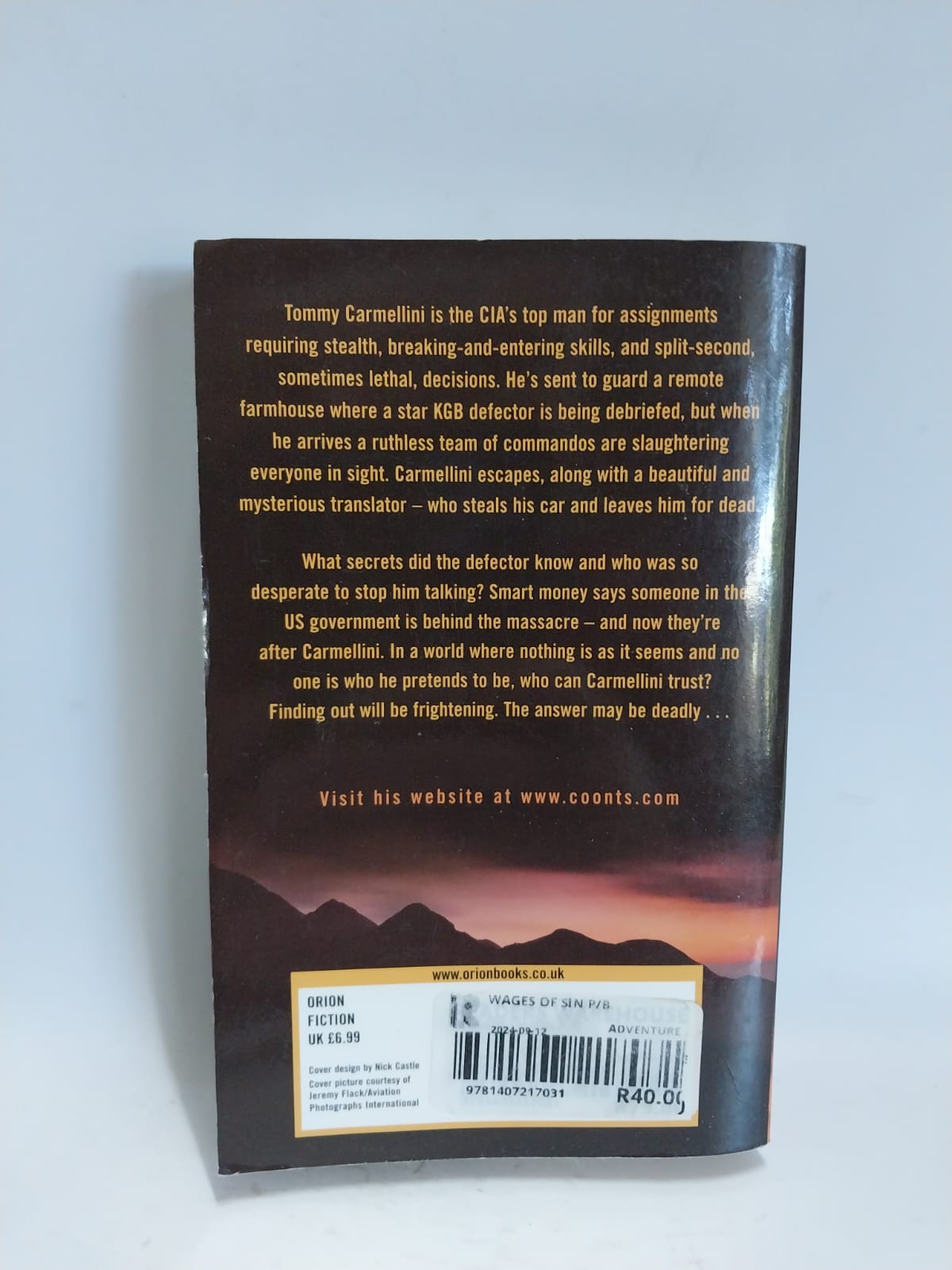 Coonts, Stephen - WAGES OF SIN