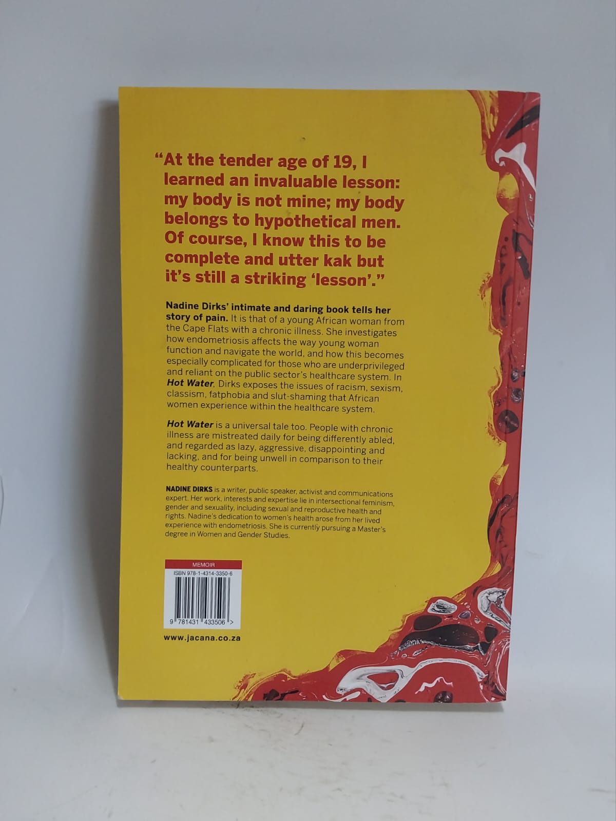 Dirks, Nadine - HOT WATER