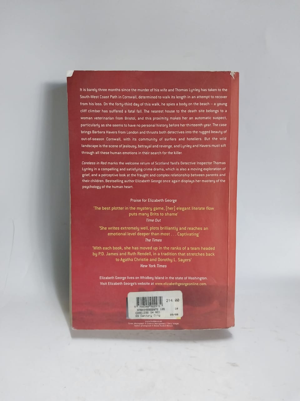 George, Elizabeth - CARELESS IN RED