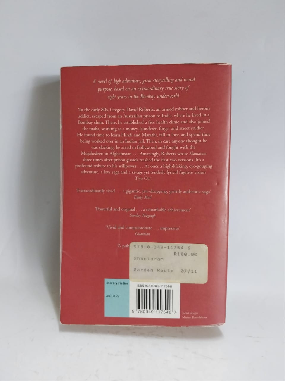 David Roberts, Gregory - SHANTARAM