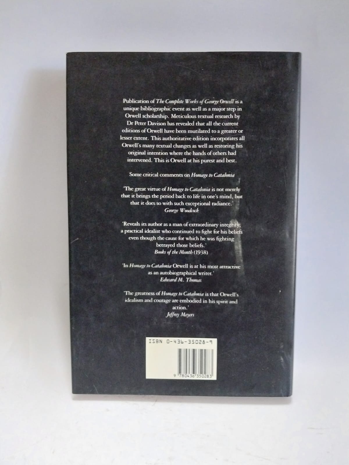 Orwell, George - HOMAGE TO CATALONIA