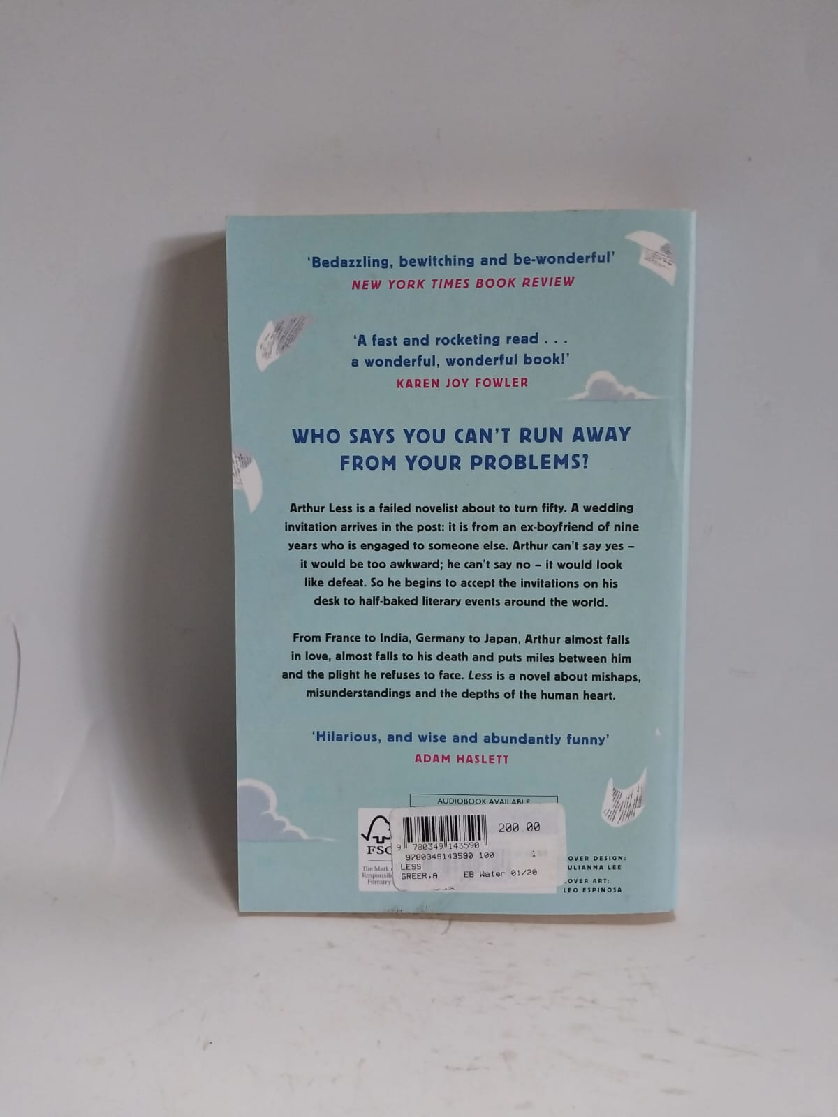 Sean Greer, Andrew - LESS