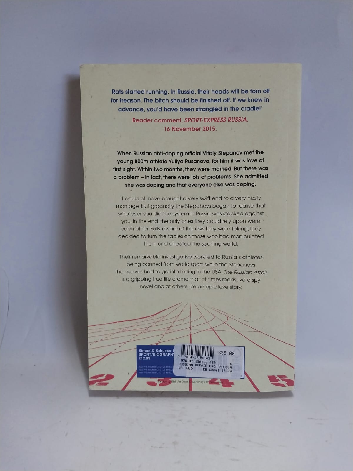 Walsh, David - THE RUSSIAN AFFAIR