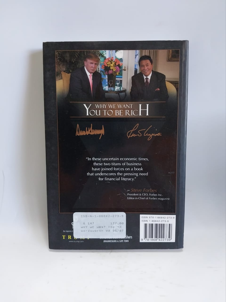 Trump, Donald - WHY WE WANT YOU TO BE RICH