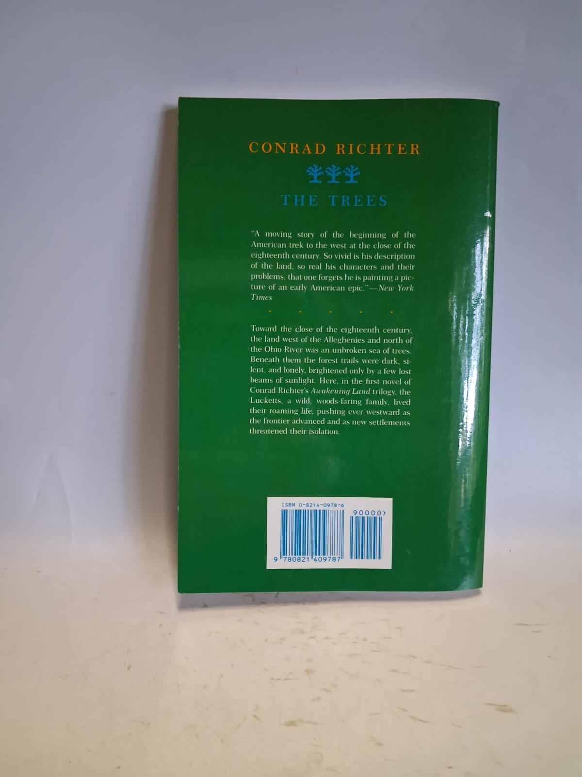 Richter, Conrad - THE TREES
