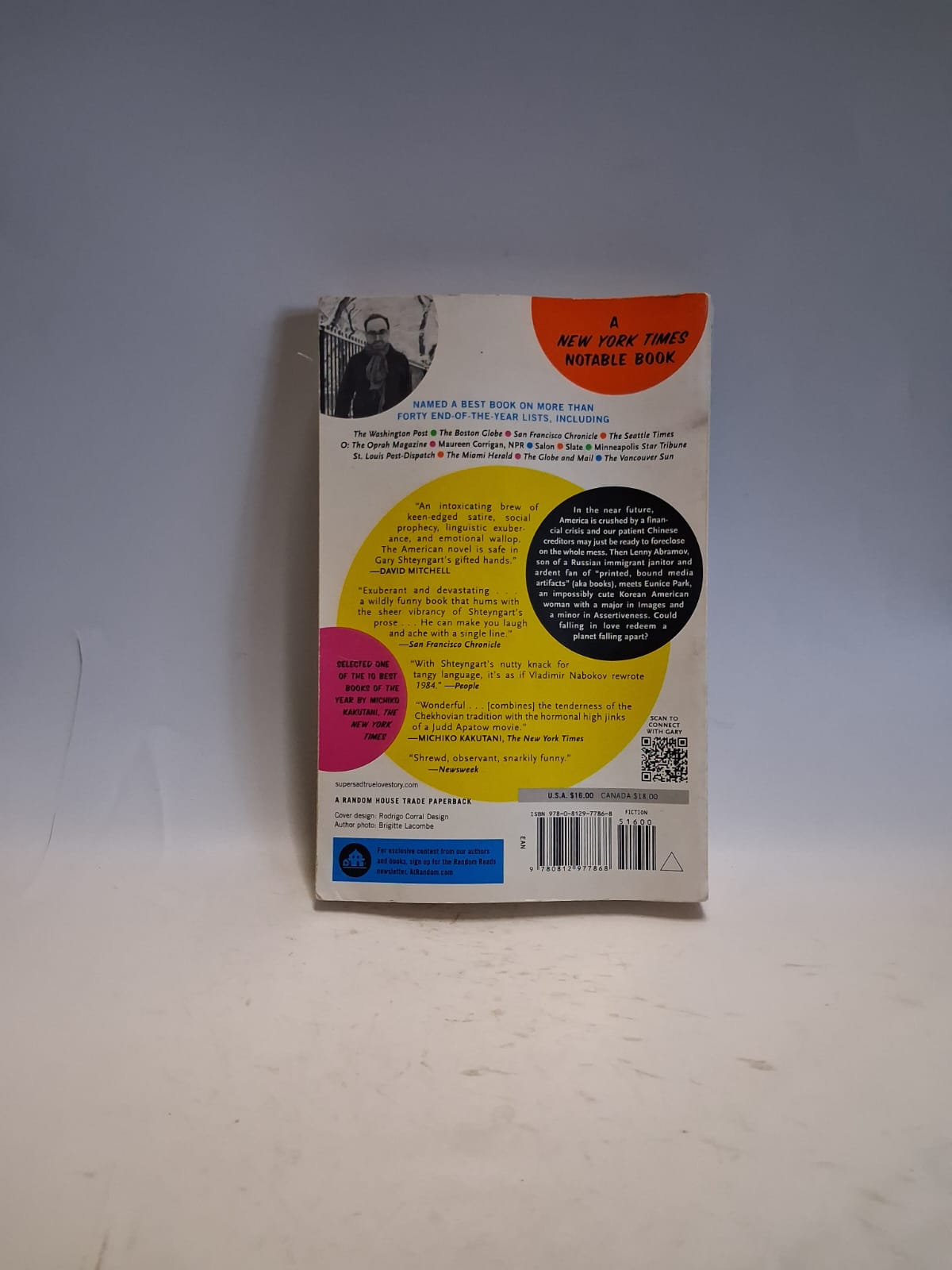 Shteyngart, Gary - SUPER SAD TRUE LOVE STORY