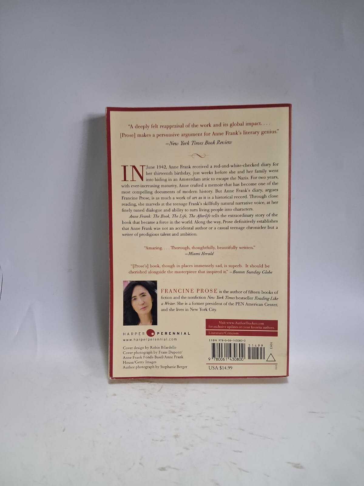 Prose, Francine - ANNE FRANK