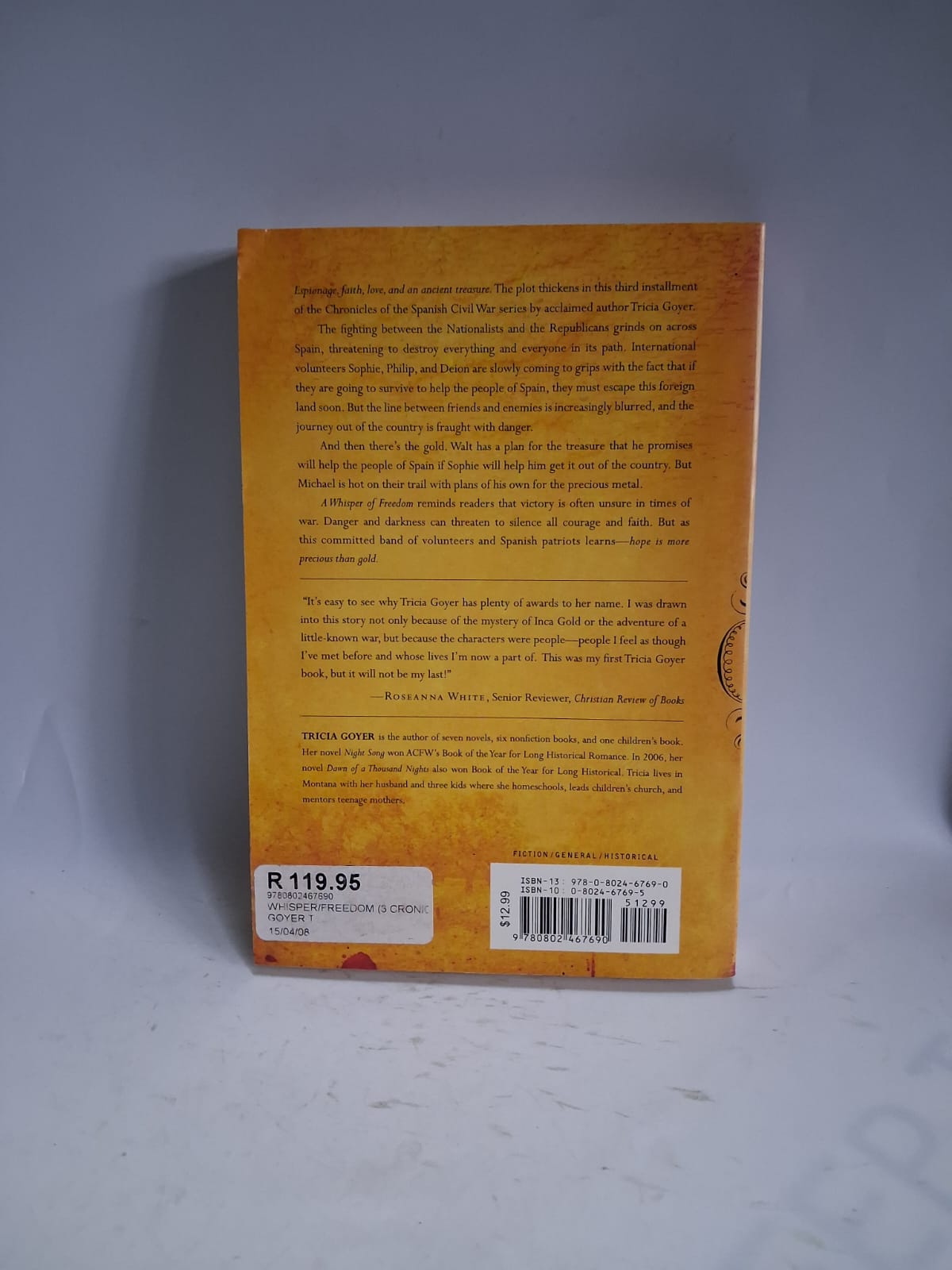 Goyer, Tricia - A WHISPER OF FREEDOM