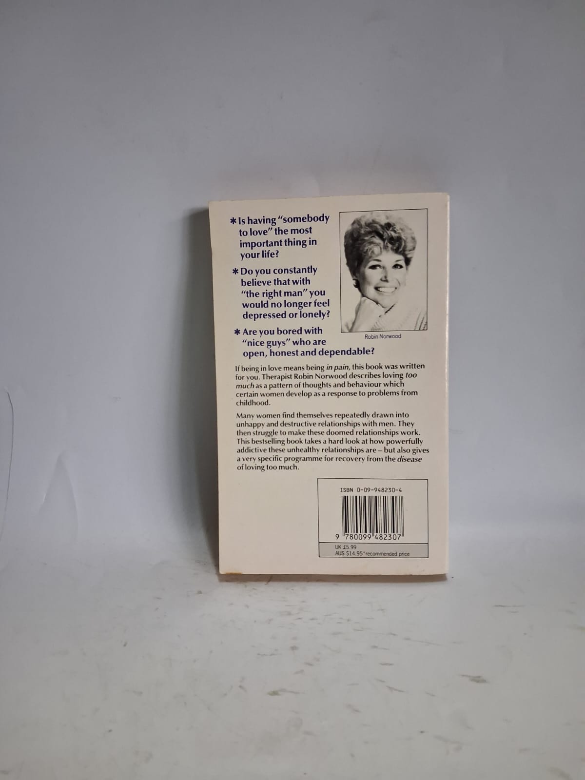 Norwood, Robin - WOMEN WHO LOVE TOO MUCH