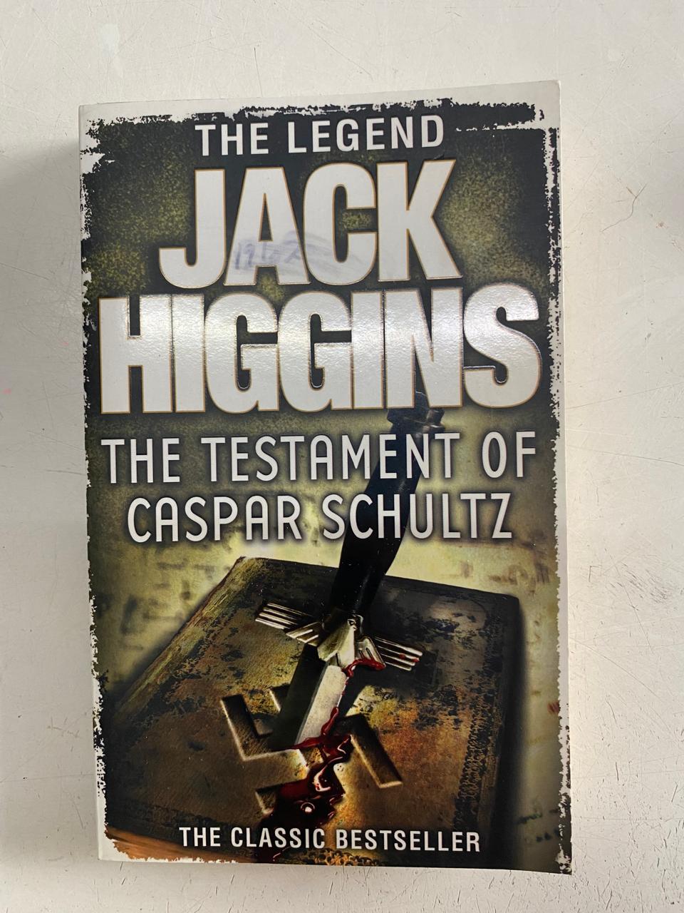 Higgins, Jack - THE TESTAMENT OF CASPAR SCHULTZ