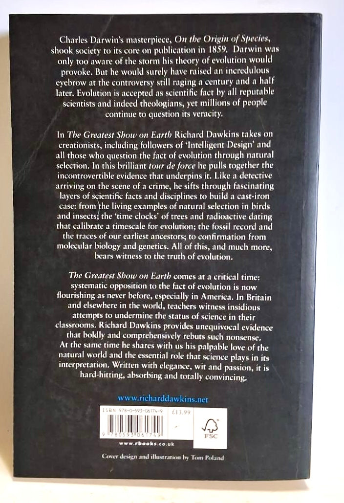 Dawkins, Richard - THE GREATEST SHOW ON EARTH