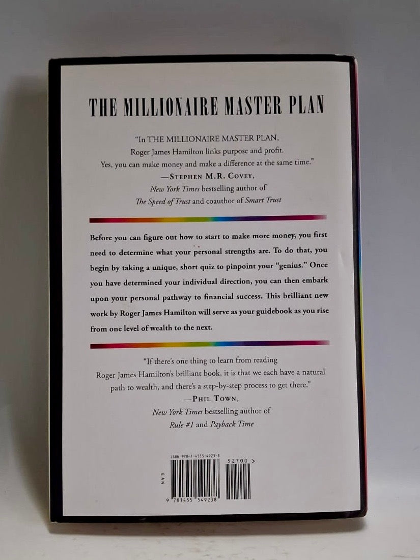 James Hamilton, Roger - THE MILLIONAIRE MASTER PLAN