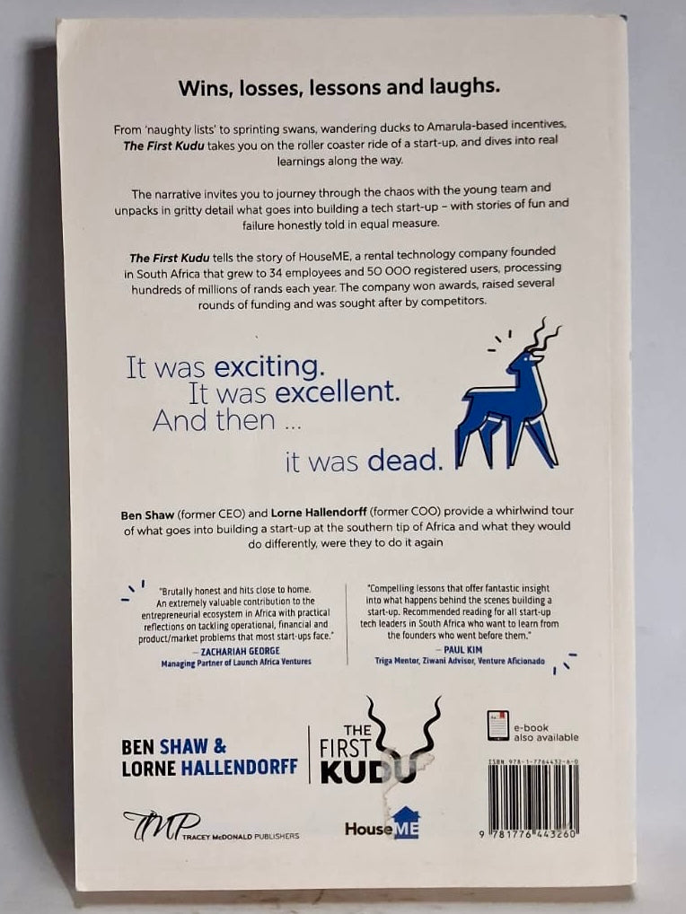 Shaw, Ben and Hallendorff, Lorne - THE FIRST KUDU