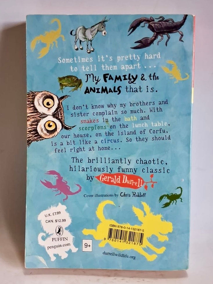 Durrell, Gerald - MY FAMILY & OTHER ANIMALS