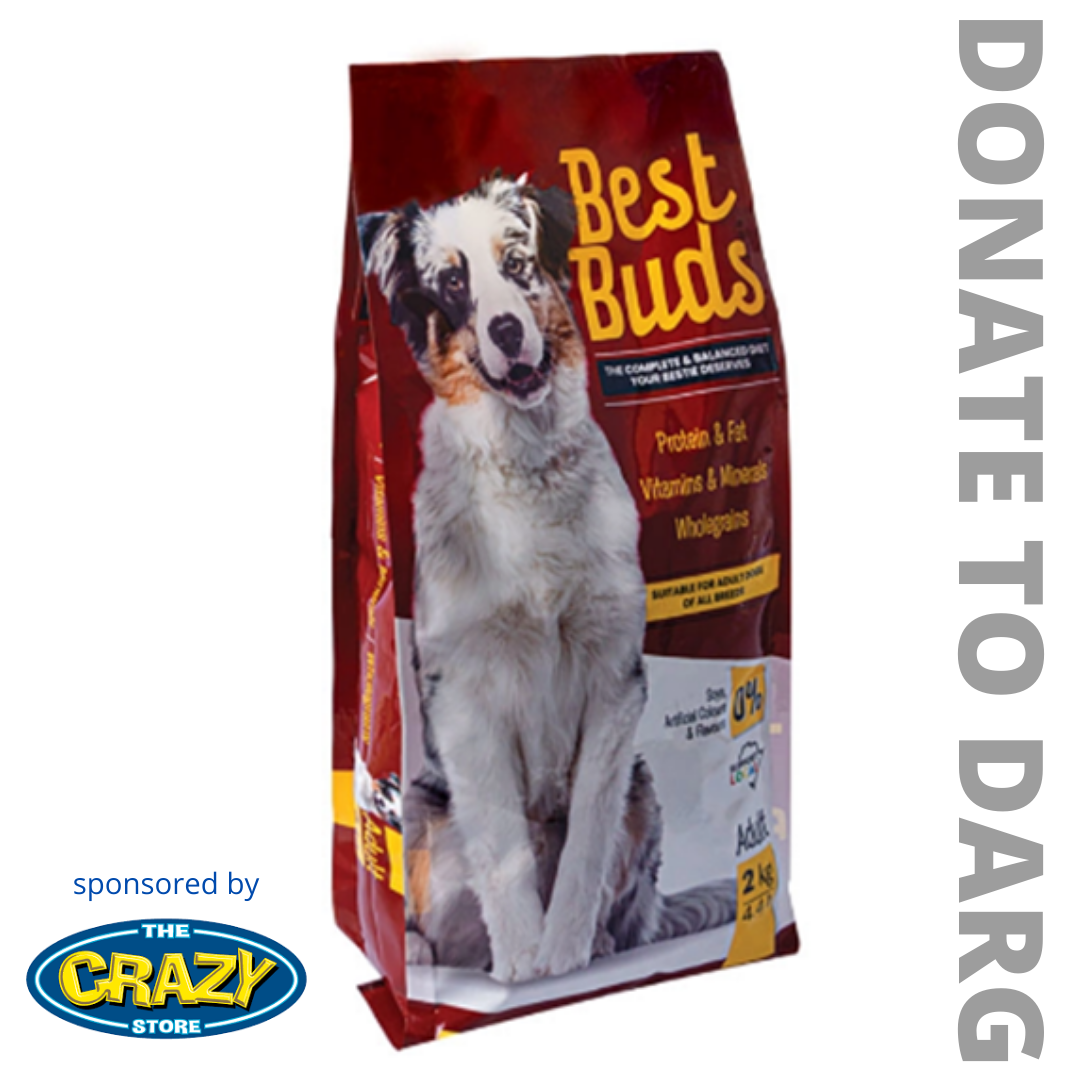 BEST BUDS 2KG DOG FOOD Domestic Animal Rescue Group