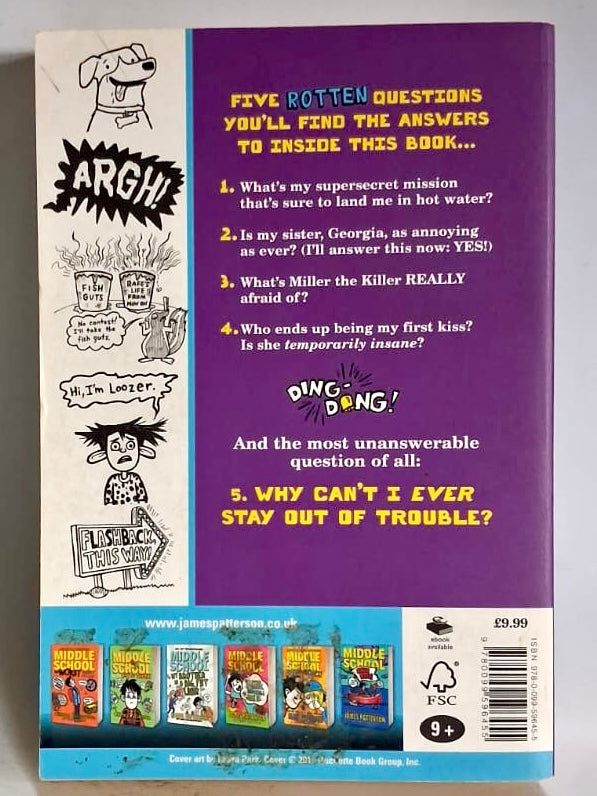 Patterson, James and Tebbetts, Chris - MIDDLE SCHOOL: JUST MY ROTTEN LUCK