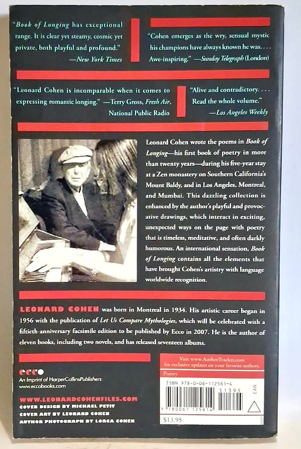 Cohen, Leonard - BOOK OF LONGING
