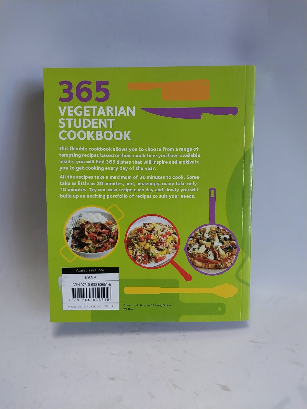 365 VEGETARIAN STUDENT COOKBOOK