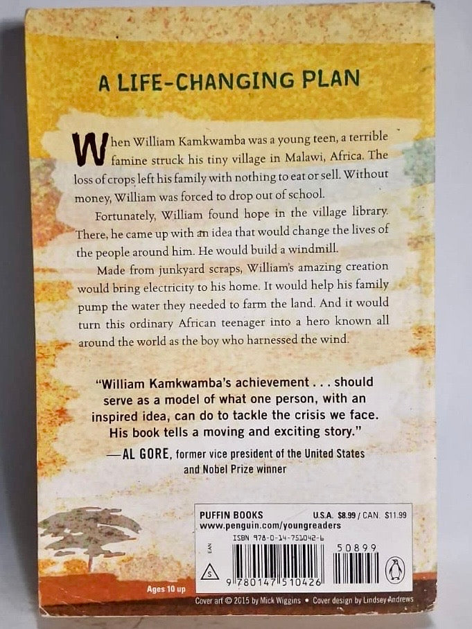 Kamkwamba, William and Mealer, Bryan - THE BOY WHO HARNESSED THE WIND