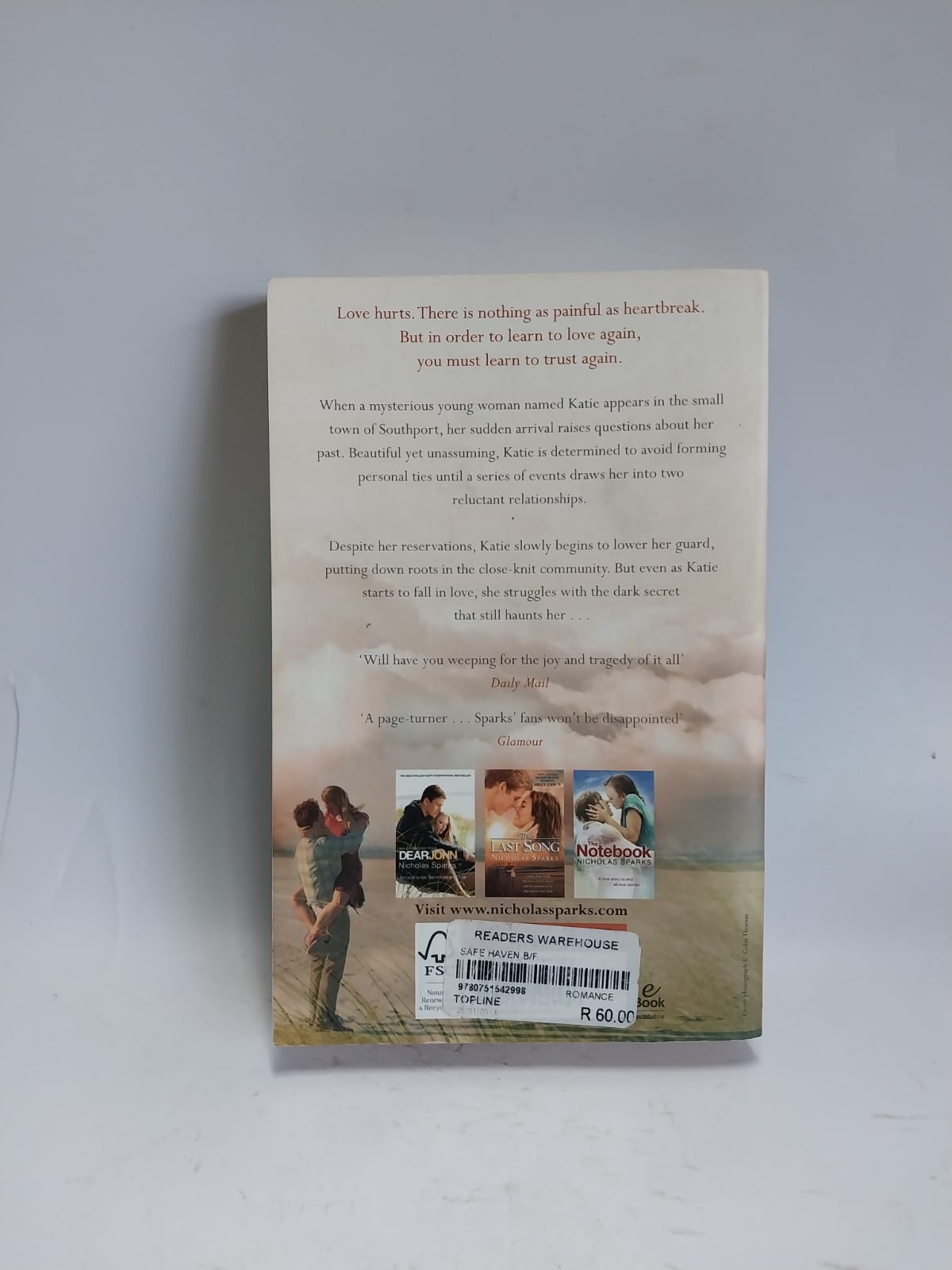 Sparks, Nicholas - SAFE HAVEN